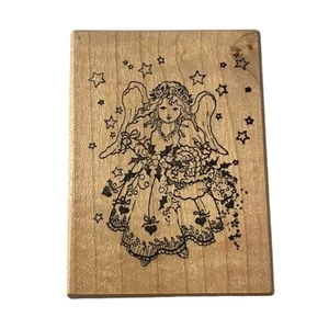 PSX Holiday Christmas Angel Rubber Stamp F-431 - Picture 1 of 2