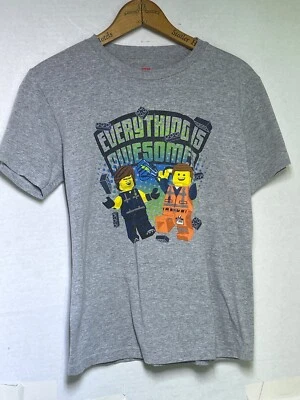 Lego Movie graphic t-shirt medium youth everything is awesome - Image 1 of 4