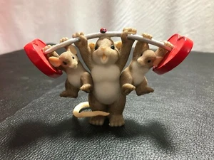 Charming Tails *CARRYING THE LOAD OF LOVE* Enesco Maus  - Bild 1 von 4