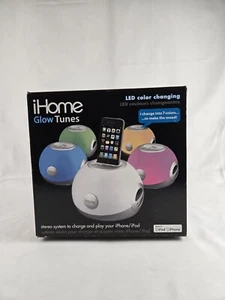 iHome Glow Tunes iP15 Stereo Color Changing Speaker for iPod & iPhone - Bild 1 von 17
