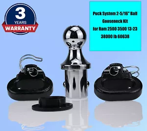 Puck System 2-5/16" Ball Gooseneck Kit for Ram 2500 3500 13-23 38000 lb 60638 - Bild 1 von 20