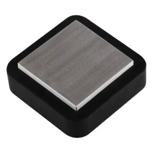 Professional Steel Block with Rubber Base Jewelry Stamping Plate Metalworking - Picture 1 of 8