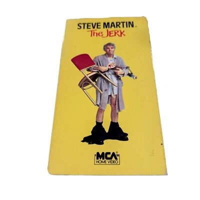 THE JERK Steve Martin VHS MCA Wraparound WM 1985 Early Release - Image 1 of 2