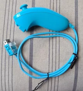 Nunchuck azul oficial de Nintendo Wii #1 - Imagen 1 de 6