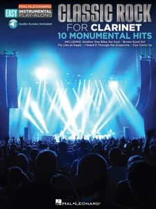 Classic Rock For Clarinet Easy Instrumental Play Along 10 Hits Book NEW! - Bild 1 von 1