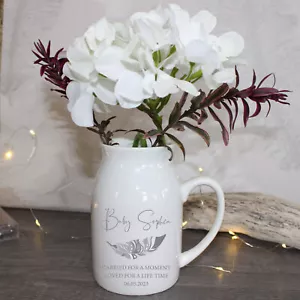 Vaso brocca latte personalizzato - trasportato per un momento, amato per una vita | Cus... - Foto 1 di 11