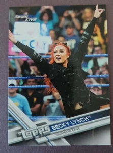 TOPPS WWE CARD 2017 BECKY LYNCH THEN AND NOW  CARD #140 - Photo 1 sur 2