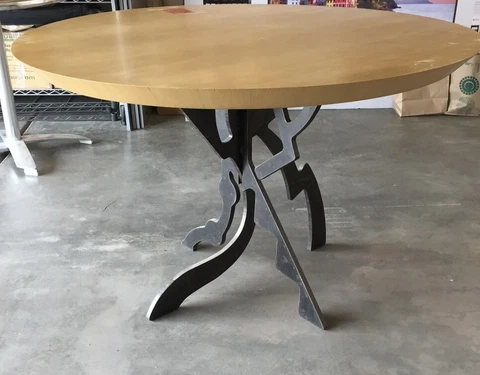 Pucci de Rossi Tristan & Isolde Steel Table Cover
