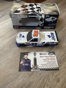 Ben Kennedy 2016 Bristol Truck Series Win 1/24 Diecast - Picture 1 of 3