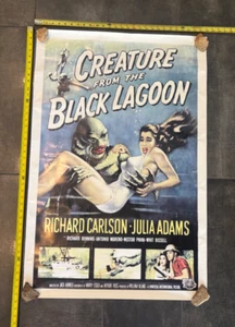 PÓSTER DE LA PELÍCULA CRIATURA DE LA LAGUNA NEGRA 27x41 ENVÍO GRATUITO - Imagen 1 de 1