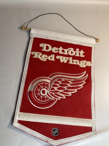 NHL Detroit Red Wings Felt Flag Wall Banner Cover