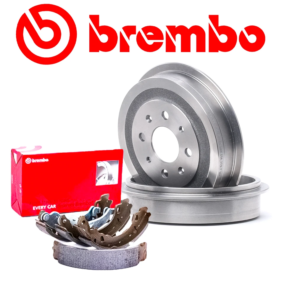 Kit Ganasce e Tamburi Freno Brembo Per Fiat Grande Punto 199 1.2 Benzina - Imagem 1 de 1