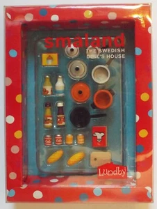 1/16 Smaland Kitchen Accessories Set (Pots, Food) Lundby #5079 Factory Seal MISB - Picture 1 of 7