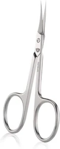 | Extra Fine Curved Cuticle Scissors For Men Women - Multi Purpose Smal - Picture 1 of 9
