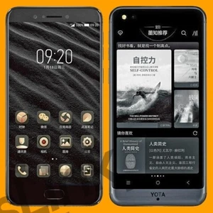 Yota Yotaphone 3 Black/Blue Yota3+ 12MP E-ink Dual SIM 4G Android Smartphone - Picture 1 of 27