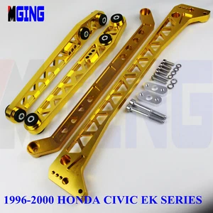 F7 Billet Rear Control Arm Subframe Brace Tie Bar For Honda CIVIC 96-00 EK GD - Picture 1 of 6