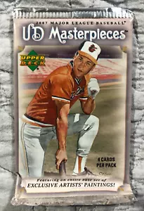 2007 UPPER DECK UD MASTERPIECES BASEBALL FACTORY SEALED PACK - Picture 1 of 3