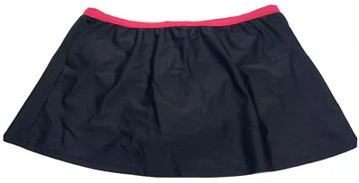 Swim Skirt bottoms Size 16 16W Ana Black Pink - Image 1 of 4