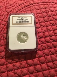 2004-S Texas Statehood Silver Quarter NGC PR70 Ultra Cameo. - Picture 1 of 1