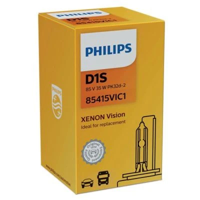 NEW! D1S Philips Xenon Vision HID Car Headlight Bulb 85415VIC1 4400K Single - Image 1 of 2