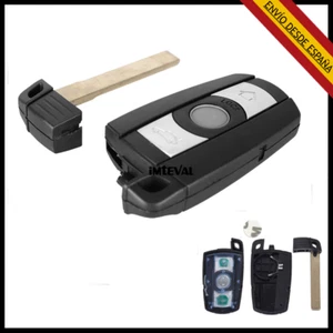CARCASA MANDO LLAVE 3 BOTONES para BMW 1 3 5 6 7 Serie E90 E92 E93 X3 X5 - Imagen 1 de 6