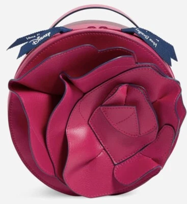 Bolso de Cosméticos Vera Bradley La Bella y la Bestia Rosa Bonjour Bell Estuche de Viaje Nuevo con Etiquetas Foto 1 de 2