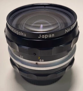 Nikon Nikkor-H 1:3.5 28mm Nippon Kogaku non Ai Objektiv TOP - Bild 1 von 10