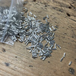 Bulk Buy 50 Grams ~ Bugle Beads ~ Twisted ~ Silver Lined ~ Size 5mm - Picture 1 of 3