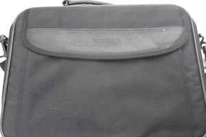 Case Logic Small Laptop Messenger Bag Black Adjustable Strap 14 x 11 x 2.5" - Picture 1 of 3