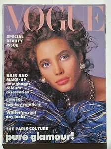 XL 1986 Paris Couture Collections VOGUE 80s vintage fashion Chanel Dior October - Picture 1 of 3