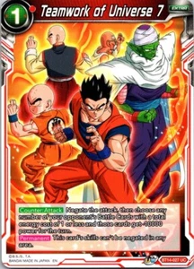 Dragonball Z Super Teamwork of Universe 7 BT14-027 CCG TCG Free Shipping - Picture 1 of 1