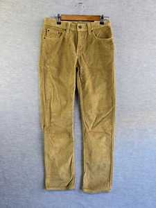 NEW Levi's Corduroy Pants Men's 27X30 Golden Tan Straight Leg Cotton 5 Pocket - Picture 1 of 8
