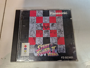 Super Street Fighter II 2 Turbo Panasonic 3DO Game