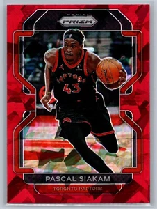 2021-22 Panini Prizm - Red Cracked Ice Prizm #174 Pascal Siakam - Picture 1 of 2
