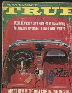 True Magazine November 1963 1964 Cars Bob St Clair San Francisco 49ers - Imagen 1 de 1
