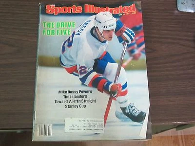 Sports Illustrated 14/05/84 Mike Bossy New York Islanders Foto 1 de 3