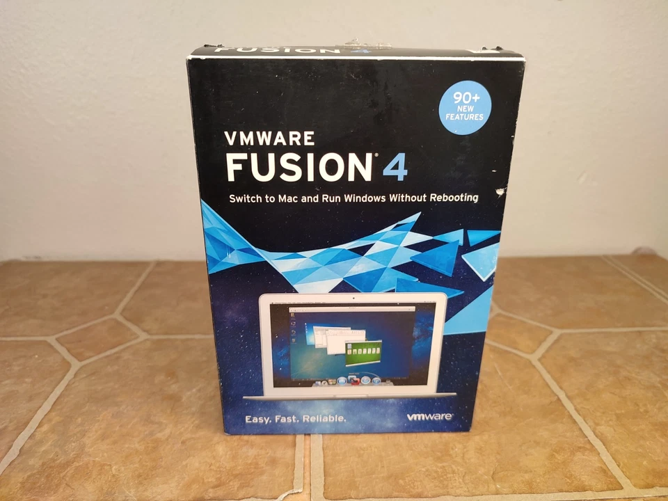 VMware Fusion 4 NIOB (?) Complete Box Set w/ Code Old Version Lion - Image 1 of 4