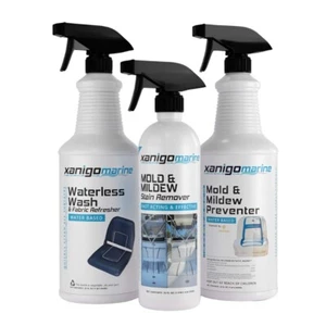 Xanigo Marine Care Kit Vinyl Seat Cleaner Mildew Remover UV Protectant XMUCC - Picture 1 of 1