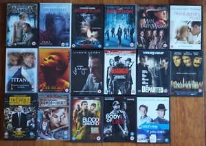 Leonardo DiCaprio BEST OF complete movie 17 x dvd MEGA collection job lot BUNDLE - Picture 1 of 1