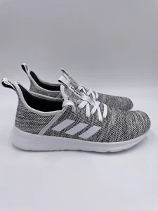 adidas Cloudfoam Pure Grey / White Womens Shoes - Picture 1 of 8