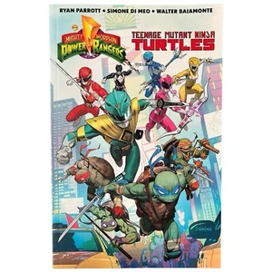 Mighty Morphin Power Ranger Teenage Mutant Ninja Turtles TMNT Boom Studios Comic - Picture 1 of 11