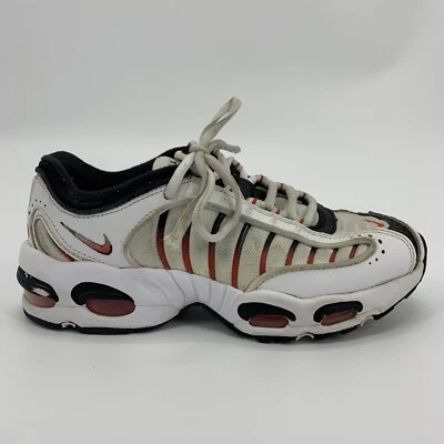 Nike Air Max Tailwind IV Zapatillas Zapatos Blanco/Rojo Habanero/Negro Talla 6.5Y 8W Foto 1 de 4