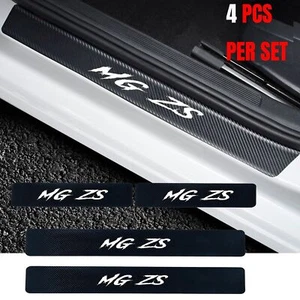 Protector calcomanía adhesiva anti arañazos para alféizar de placa de puerta de coche MG ZS (blanco) - Imagen 1 de 4