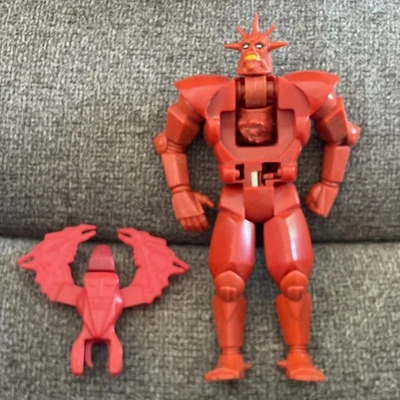 Mon-Star с Sky-Shadow полный Silverhawks Telepix 1986 Kenner винтажная фигурка - Изображение 1 из 4