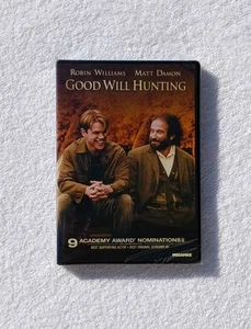 Good Will Hunting (DVD, 1997 W/S) Robin Williams NEW Sealed Free Shipping - Foto 1 di 2