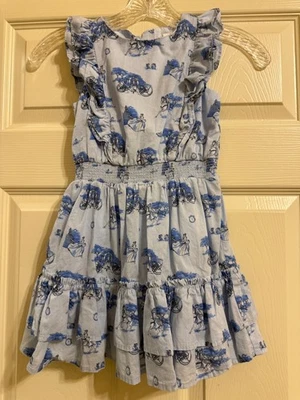 Janie and Jack Disney Princess Cinderella Blue Dress Girls Size 5 - Image 1 of 2