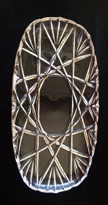Mikasa "Hampshire Gold" Servierplatte/oval mit Goldrand/14 3/4" x 7 3/4" - Bild 1 von 4