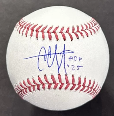 CC Sabathia Signed Official MLB Baseball NY Yankees HOF 25 Auto Fanatics MLB COA - Image 1 of 4
