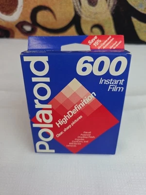 Polaroid 600 High Definition HiDef Instant Film Vintage Best Before 07/95 NIB - Image 1 of 4