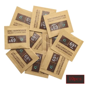 Paquete de 10 humidificadores humidipak de control de humedad bidireccional Galiner 69 % para humidificador de cigarros - Imagen 1 de 9